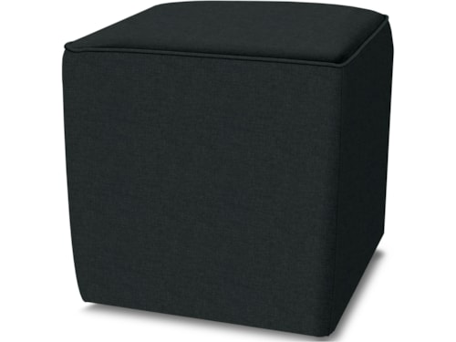 Contemporary Accent Ottoman with Casters