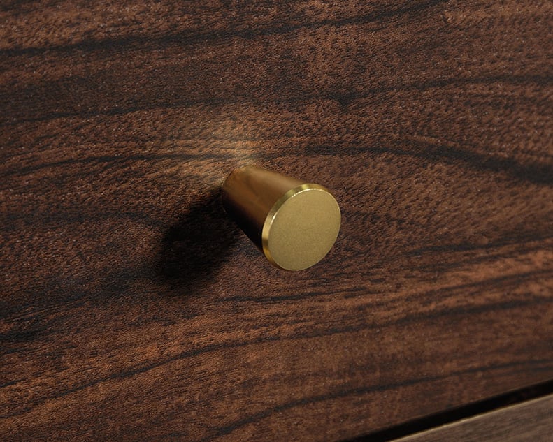 Sauder Harper Heights Glass-Top TV Credenza