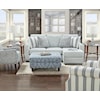 Fusion Furniture 5002 STARTER MINERAL Sofa Chaise