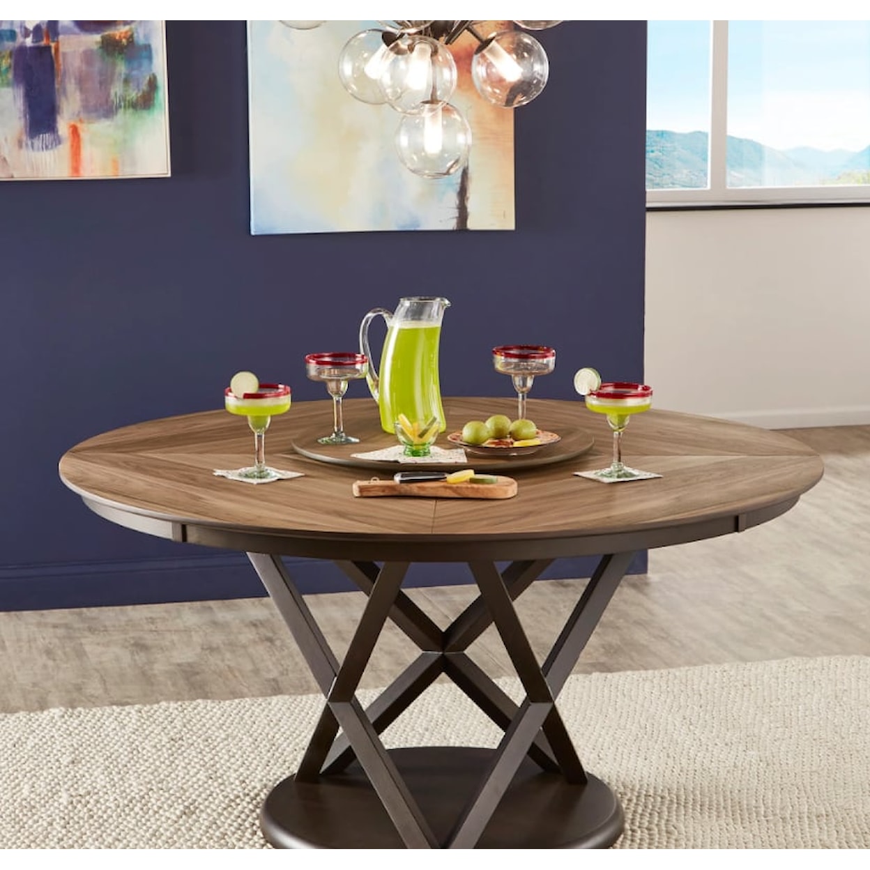 Homelegance Furniture Priya Round Dining Table