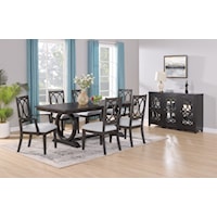 Buchanan Transitional 11-Piece Dining Set