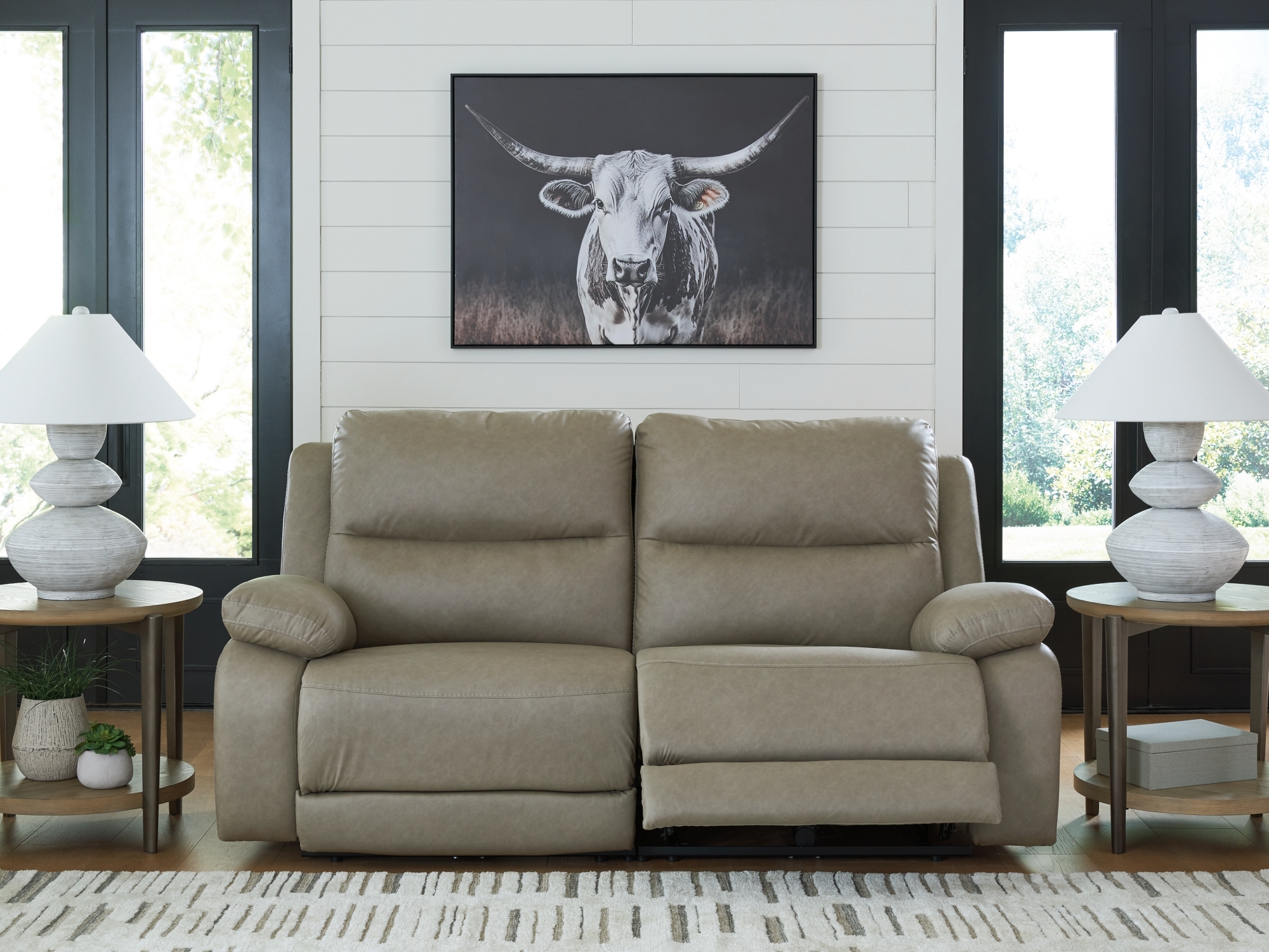 2-Piece Reclining Loveseat