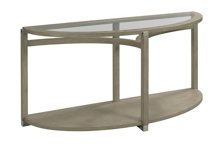 Solstice Demilune Sofa Table by Hammary at Sheely's Furniture & Appliance