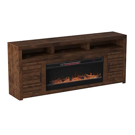 78&quot; Fireplace Console