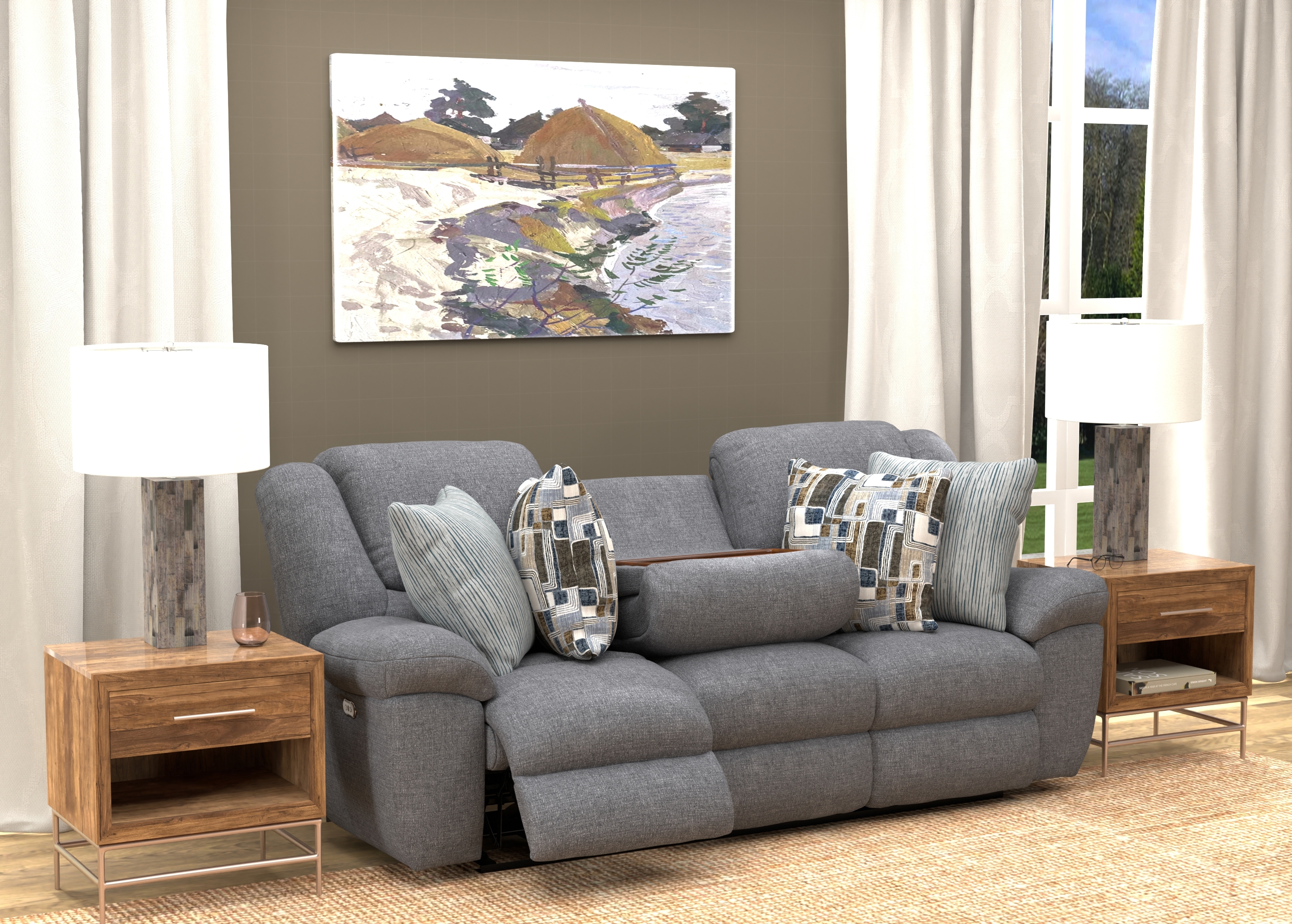 Catnapper Trifecta Power Triple Reclining Sofa