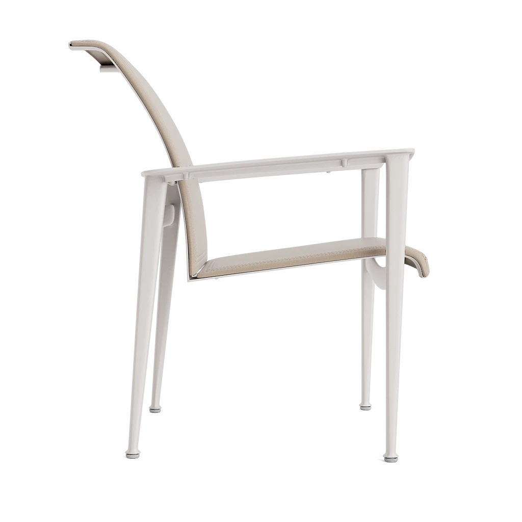 Brown Jordan Flight Sling Flight Sling Stacking Arm Chair