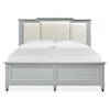 Magnussen Home Glenbrook Bedroom King Panel Bed w/Upholstered Headboard