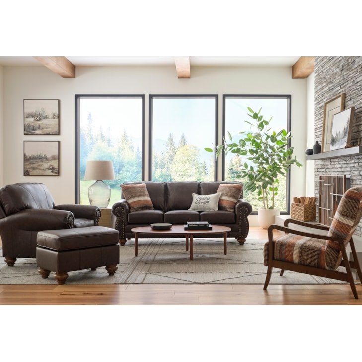 Best Home Furnishings Field & Stream Ottoman