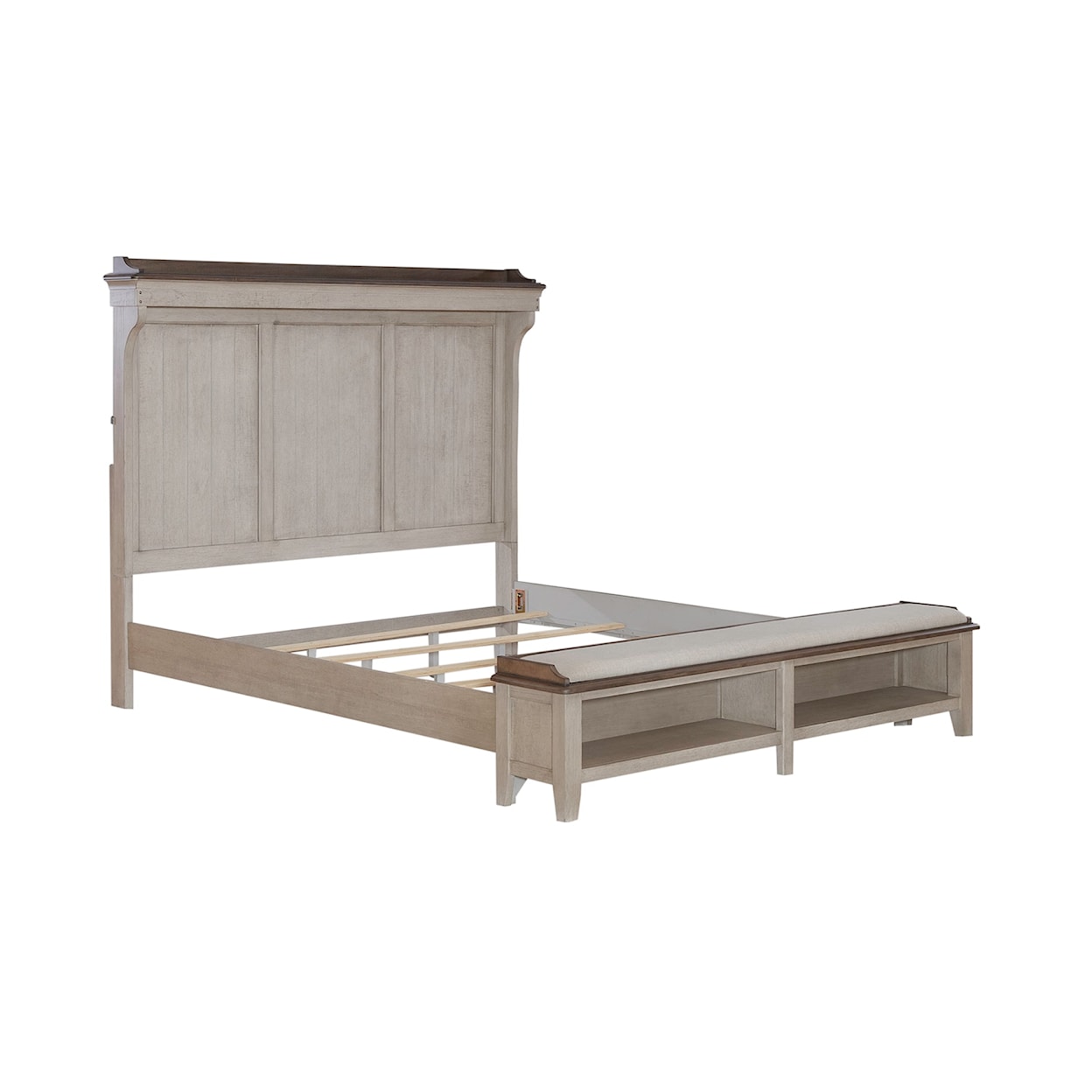 Liberty Furniture Ivy Hollow King Mantle Storage Bed