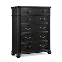 Kingsbury Traditional 5-Drawer Bedroom Chest