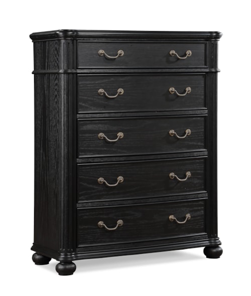 Kingsbury Traditional 5-Drawer Bedroom Chest