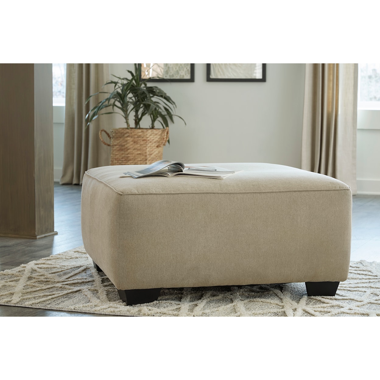 Benchcraft Lucina Oversized Accent Ottoman