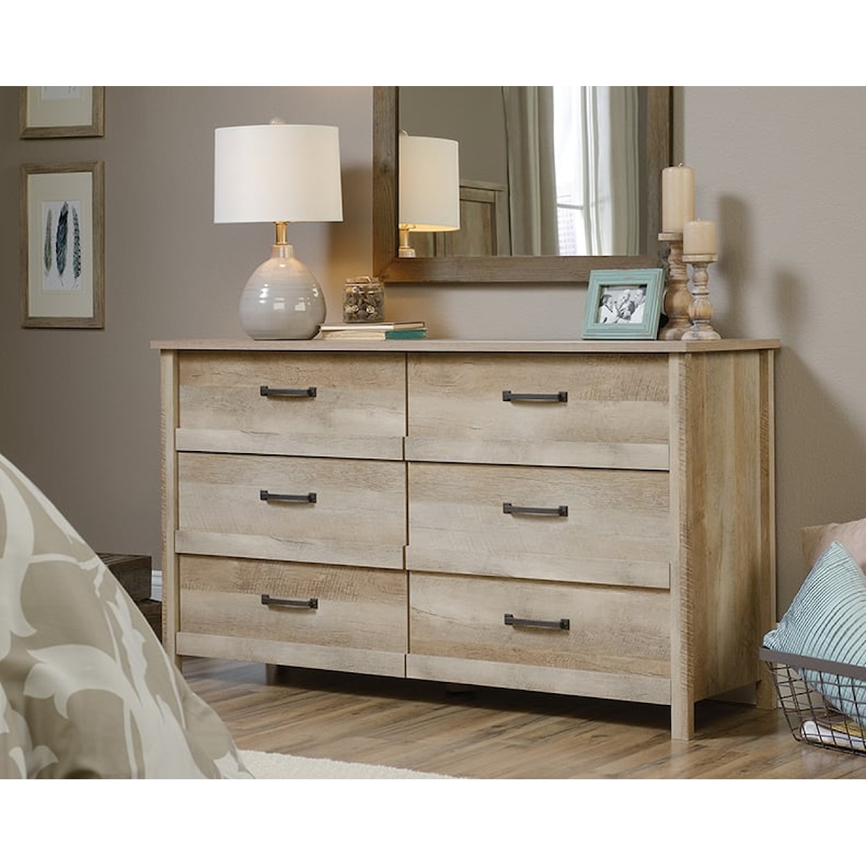 Sauder Cannery Bridge 6-Drawer Dresser