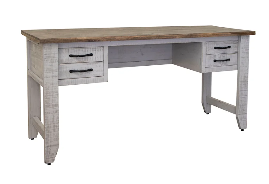 Pueblo Desk by International Furniture Direct at VanDrie Home Furnishings