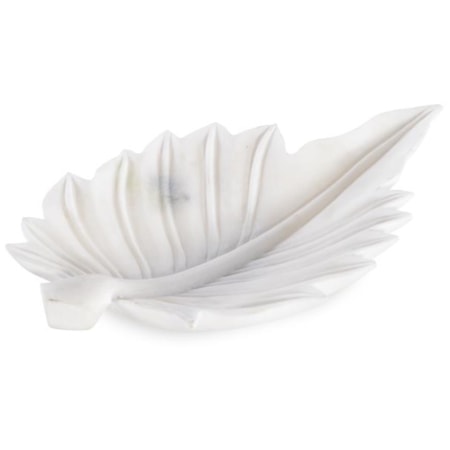 White Palm Dish
