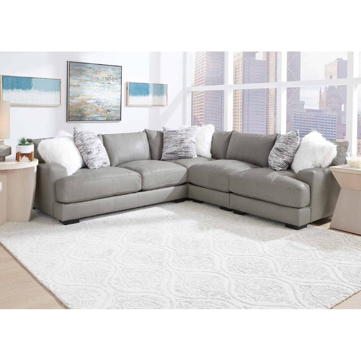 Franklin 909 Antonia Sectional Sofa