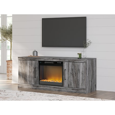 64&quot; TV Stand With Electric Fireplace