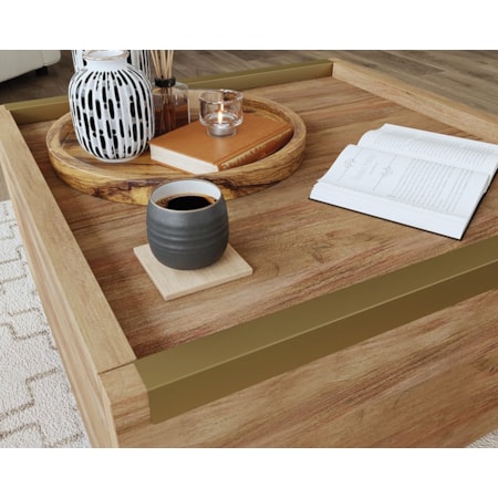 Manhattan Gate Square Coffee Table