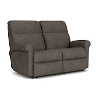 Casual Power Reclining Loveseat with USB Charging Ports