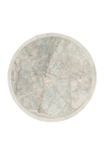 Hooker Furniture Serenity Casual Round Side Table with Marble Veneer Top