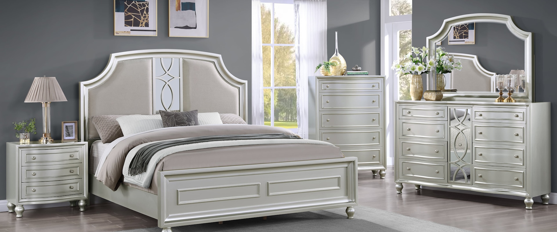 Traditional 5-Piece Bedroom Set