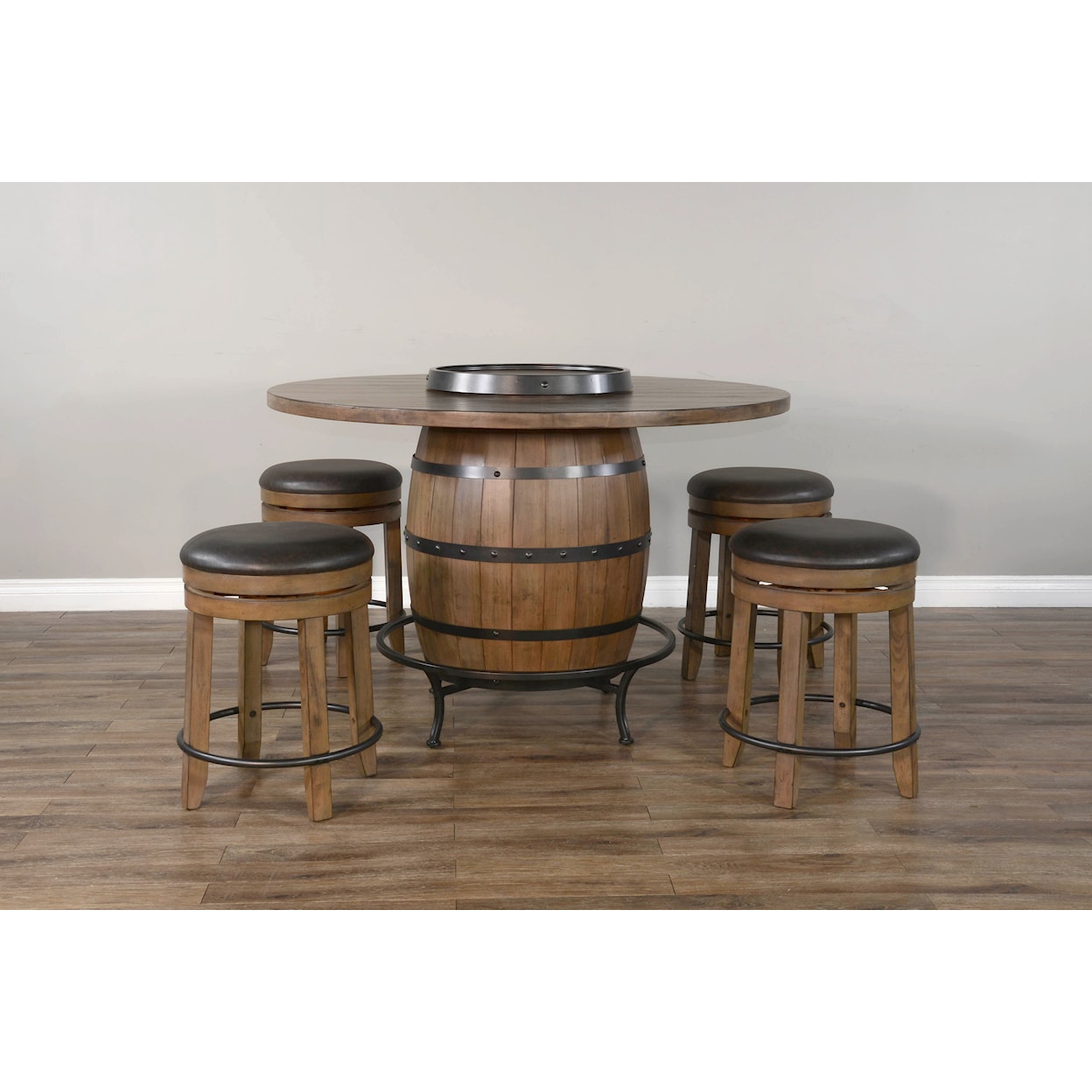 Sunny Designs Doe Valley Round Pub Table