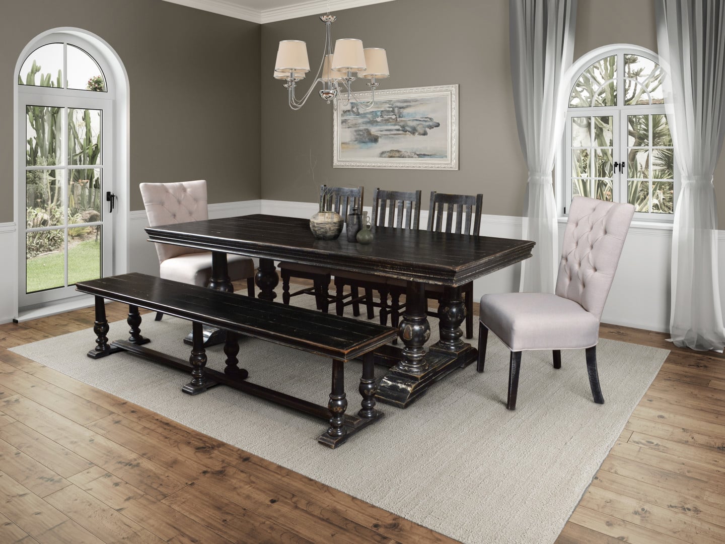 Horizon Home Horizon Home 88" Dining Bench