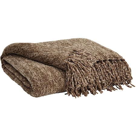 Tamish Brown Throw