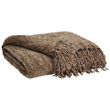 Tamish Brown Throw