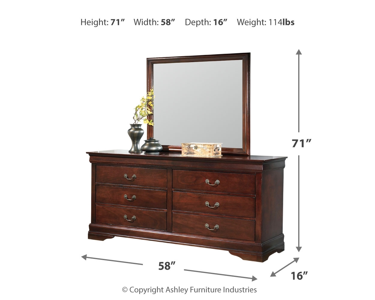 Dresser And Mirror