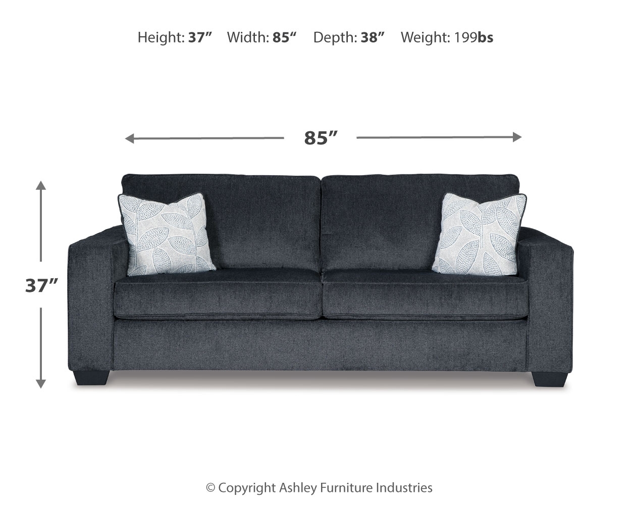 Signature Design by Ashley Altari Queen Sofa Sleeper