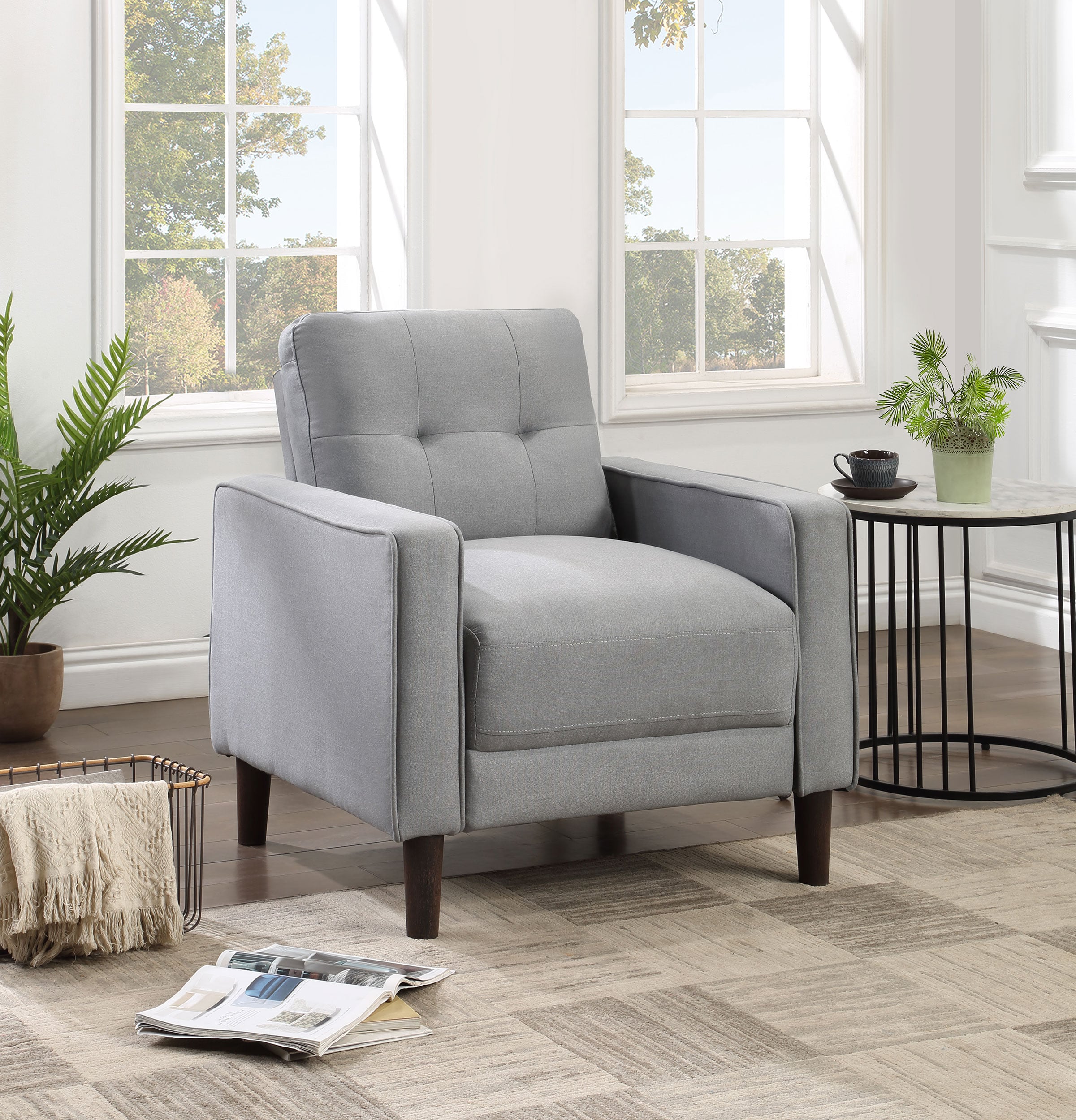 Bowen Tufted Accent Chair