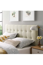 Modway Emily King Upholstered Fabric Headboard