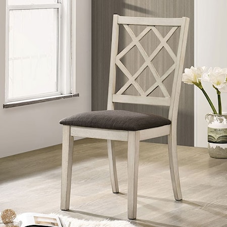 Two Piece Side Chair Set