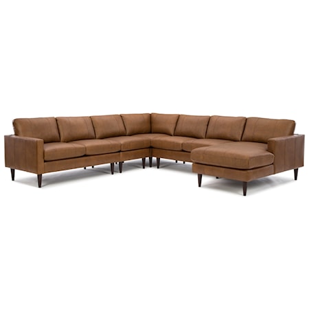 6-Seat Sectional Sofa w/ RAF Chaise