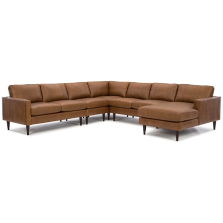 6-Seat Sectional Sofa w/ RAF Chaise