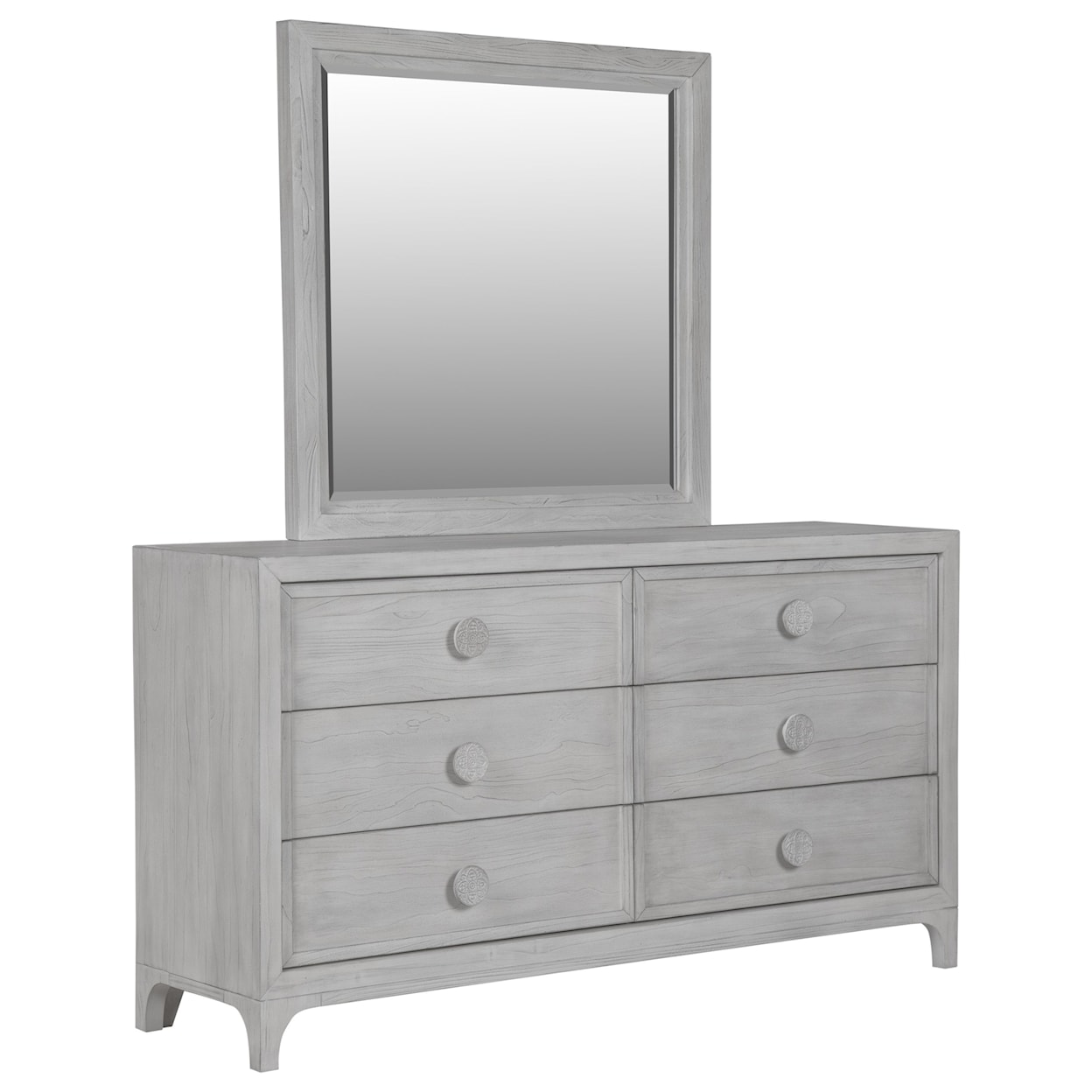 Modus International Boho Chic Dresser & Mirror