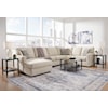 Michael Alan Select Edenfield 3-Piece Sectional with Chaise