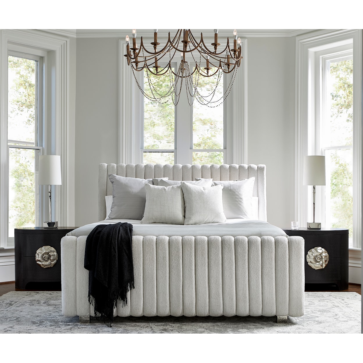 Bernhardt Silhouette Silhouette Panel Bed King