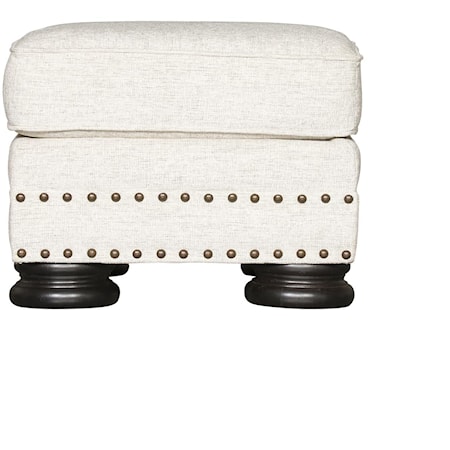 Foster Fabric Ottoman