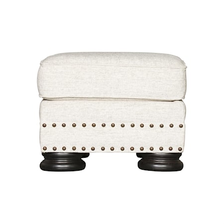 Foster Fabric Ottoman