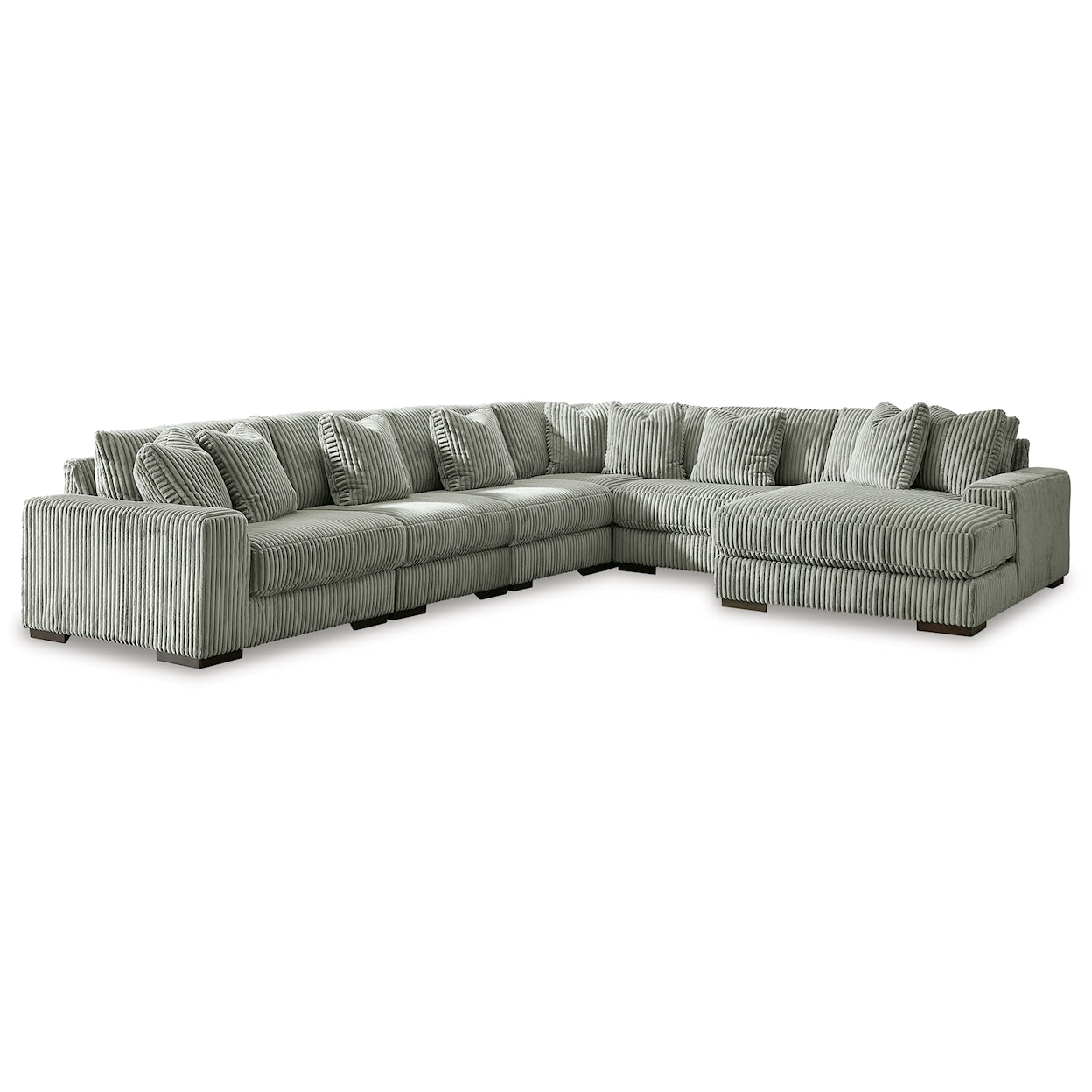 Signature Design Lindyn 6-Piece Sectional Sofa