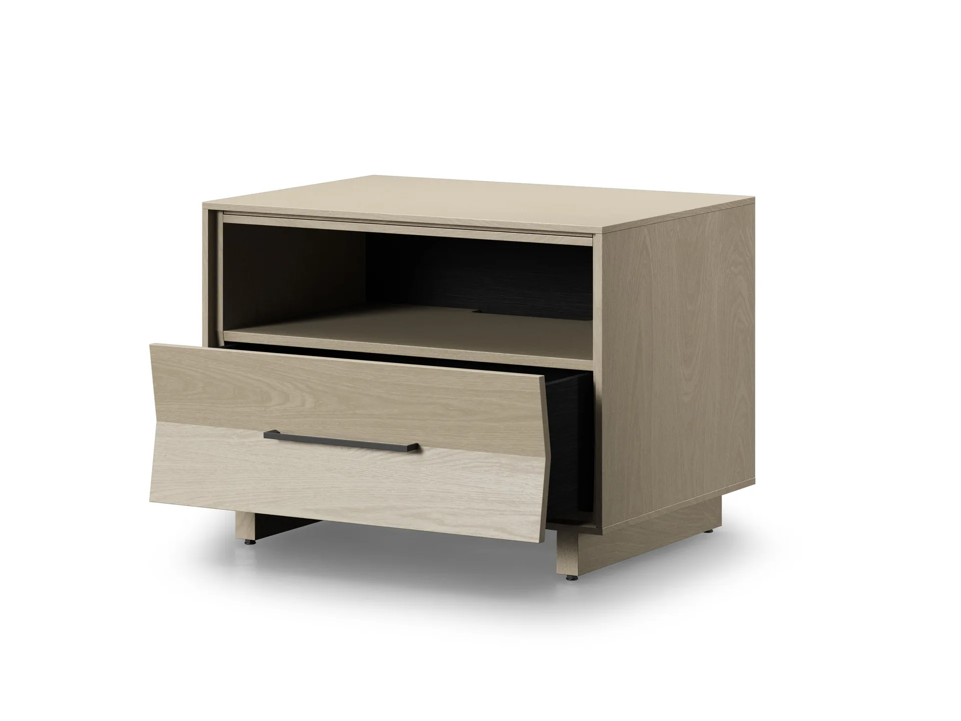 28" Single-Drawer Nightstand w/Sliding Top
