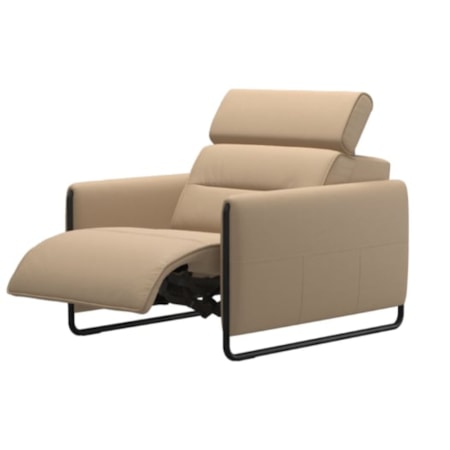 Power Reclining Chair with Steel Arms