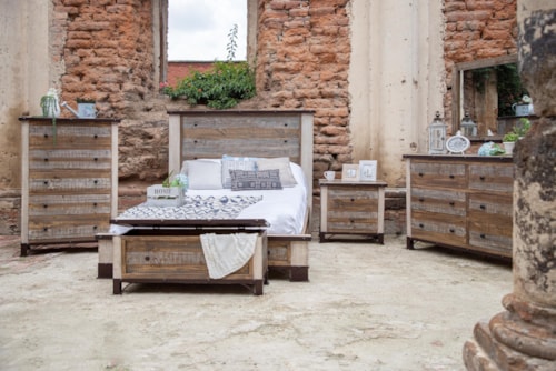 Rustic 6-Piece Queen Bedroom Set