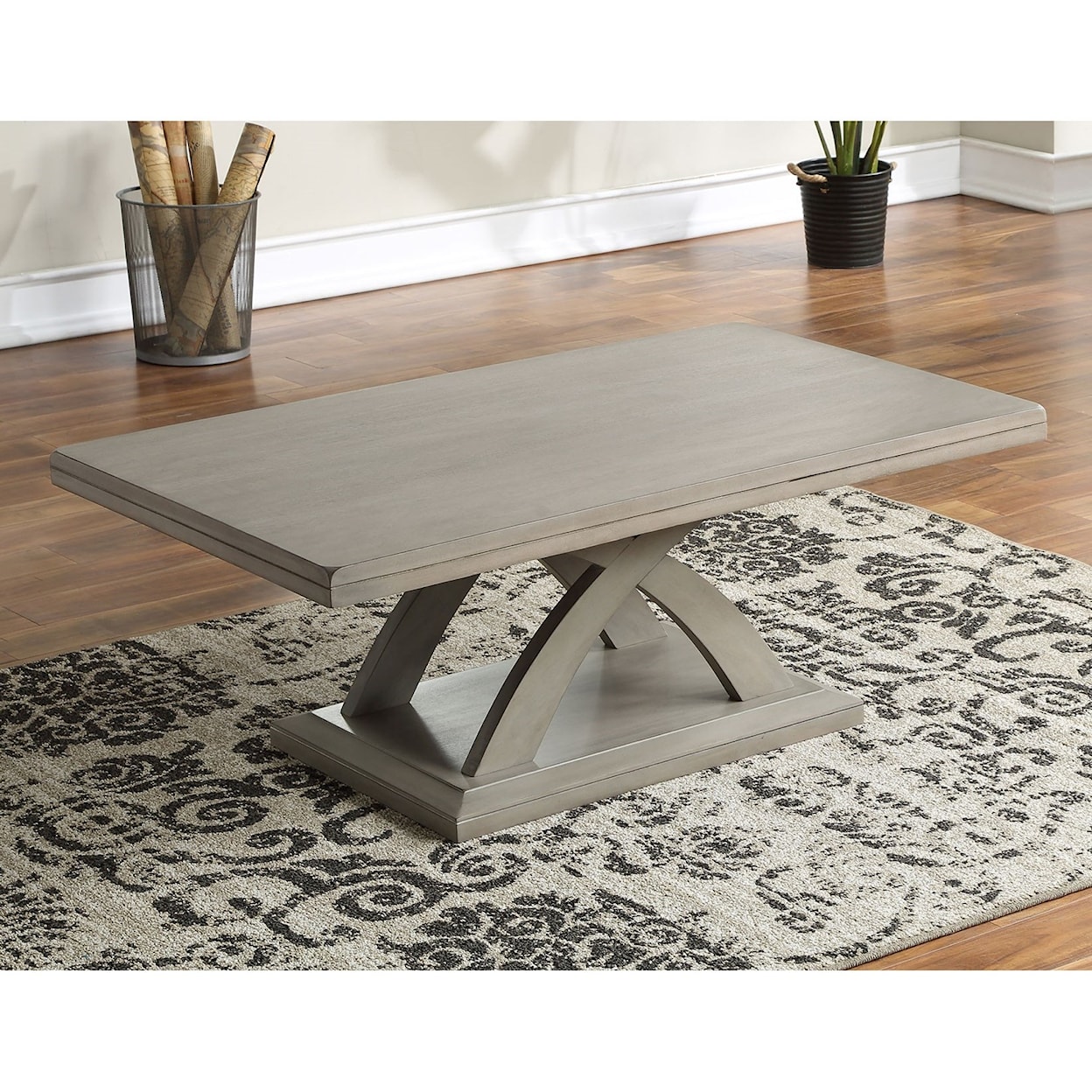 Steve Silver Jaclyn JACLYN GREY COCKTAIL TABLE |