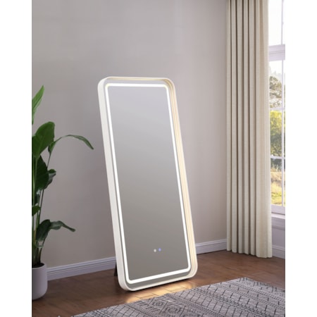 32 x 71 Inch LED Standing Mirror BT Speakers