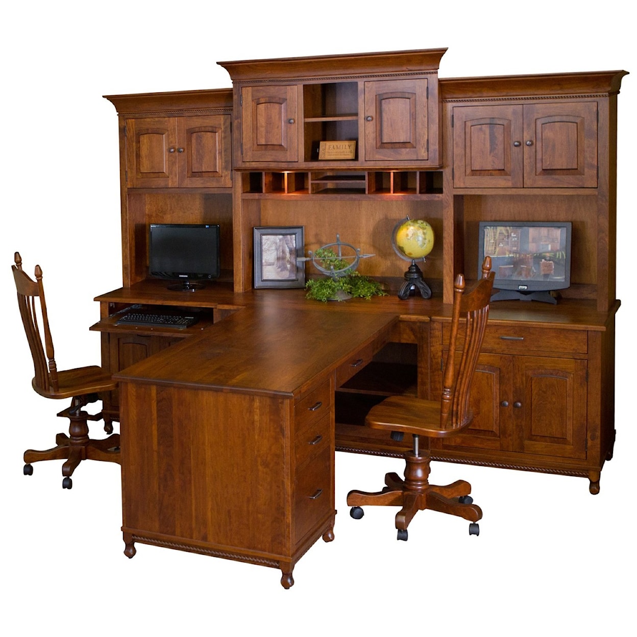 Maple Hill Woodworking Henry Stephens Partner Desk