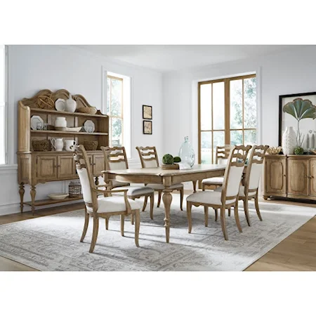 Traditional 7-Piece Dining Set