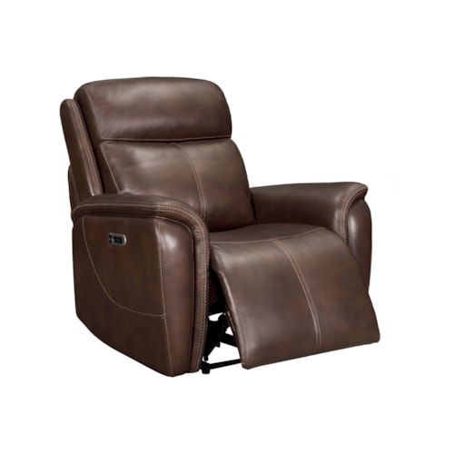 Casual Power Recliner with Power Headrest